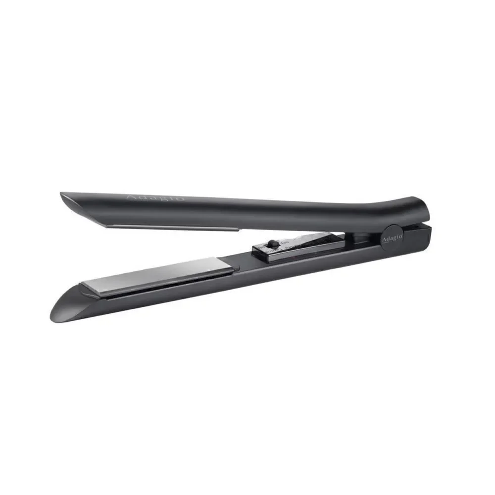 Adagio California Not So Mini Ceramic Flat Iron, Black NEW IN BOX‎